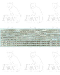 Alphabet gold - Franklin Heavy, 4mm