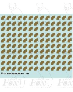 Corners in gold - Medium-Radius corners 2.5mm