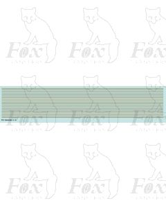 Lining in gold - Medium lines, 298mm x 0.75mm