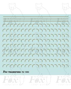 Corners in gold - Medium-Radius 0.35mm