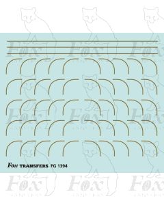 Corners in gold - Large-Radius 0.35mm
