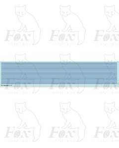 Lining in blue - Medium lines, 298mm x 0.75mm