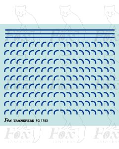 Corners in blue - Medium-Radius 