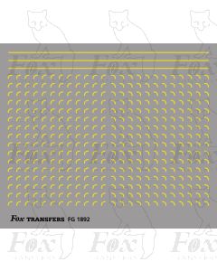 Corners in yellow - Small-Radius 0.35mm