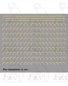 Corners in cream - Medium-Radius 0.35mm