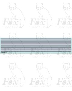 Lining in maroon -  Medium lines, 298mm x 0.75mm