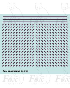 Corners in maroon - Small-Radius 