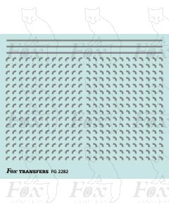 Corners in mid-grey - Small-Radius 0.75mm