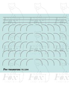 Corners in mid-grey -  Large-Radius 0.35mm