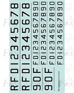 Royal Navy Pennant lettering and numbering