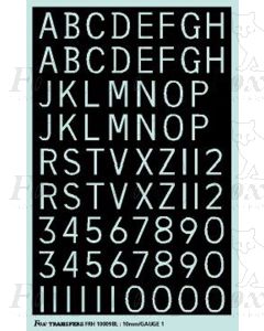 Train Reporting Alpha-Numerics