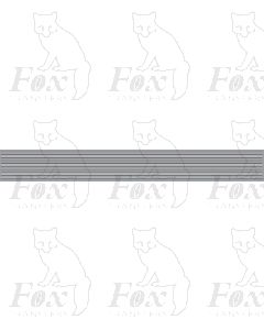 White and black Coach Lining