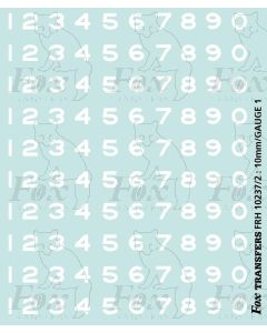 LMS sans serif Smokebox Numbering