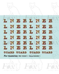 LNER Teak Coach Branding