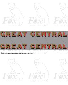 Great Central Loco Lettering