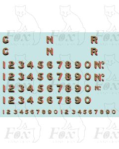 GNR GREAT NORTHERN RAILWAY Loco Graphics