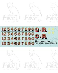 CR Caledonian Lettering & Numbering