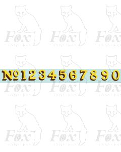 GER GREAT EASTERN RAILWAY Loco Bufferbeam Graphics 