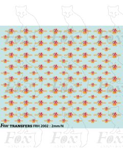 BR Later Lion & Wheel (Ferret & Dartboard) crest