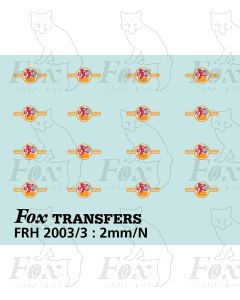 BR Later Lion & Wheel (Ferret & Dartboard) crest