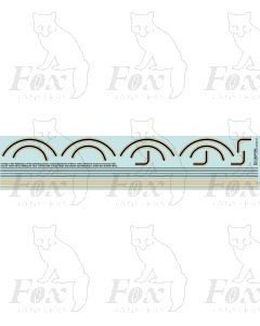 General orange/black/orange Lining