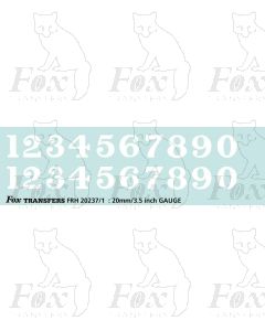 LMS serif Smokebox Numbering