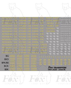 BR Coach Brandings in yellow