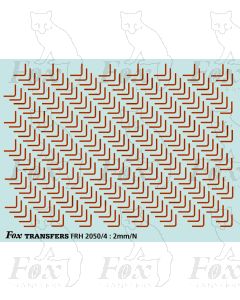 General orange/black/orange Lining