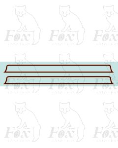 Collett & Churchward Tender TOP Lining