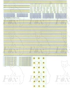 LMS Coronation Scot Blue/Silver Coaching Stock Complete Livery