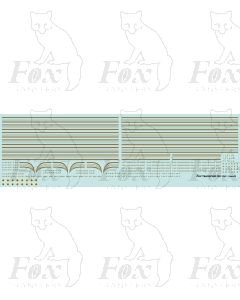 LMS Coronation Scot American Train Crimson Coach Livery