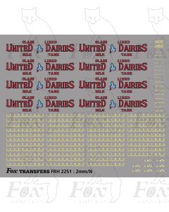 LMS United Dairies Milk Tank Wagon