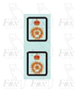 A4 EMPIRE OF INDIA Crest