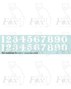 LMS serif Smokebox Numbering