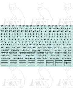 Freight Vehicle XP, Wheelbase and Name Graphics
