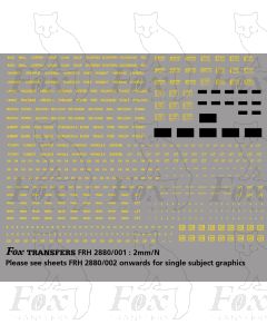 BR British Railways General Engineers Wagon pack