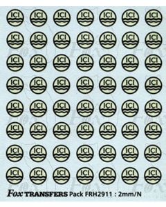  ICI Tanker Roundels for Class A Tankers