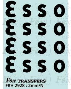 ESSO Class A Tank Logos, large