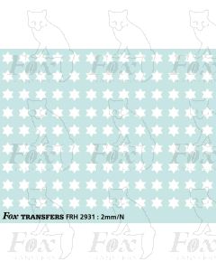 Fast Traffic Stars for freight vehicles, white 