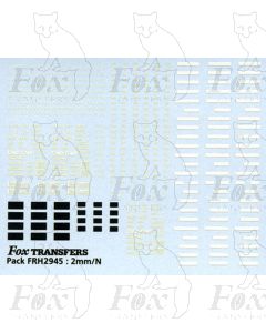 Shock Wagon and Van Markings