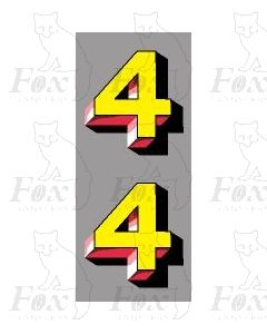 LMS 1930s style Coaching Stock Number - 4