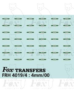 Second Class Window Graphics