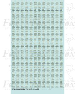 Coach Numbersets metallic gold