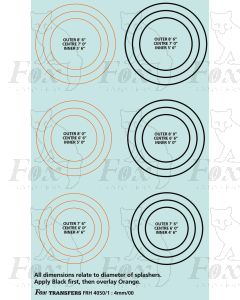 General orange/black Splasher Lining