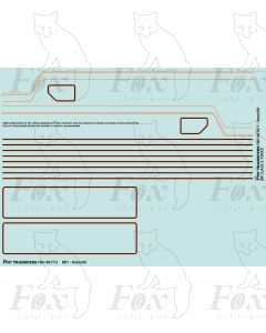 Standard Class 5MT 4-6-0 73XXX BR1 Loco Lining Set (o/b/o)