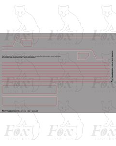 Standard Class 5MT 4-6-0 73XXX BR2 Loco Lining Set