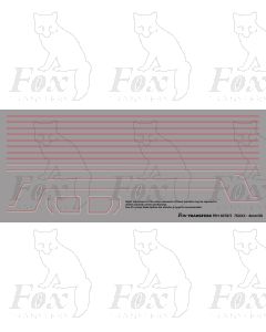 Standard Class 4 76XXX 2-6-0 Loco Lining