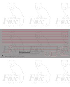 Standard Class 3 77XXX 2-6-0 Loco Lining