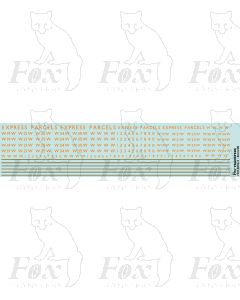 RAZOR-EDGE RAILCAR EXPRESS PARCELS (old gold)