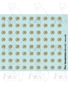 GWR Shirtbutton Loco Motifs